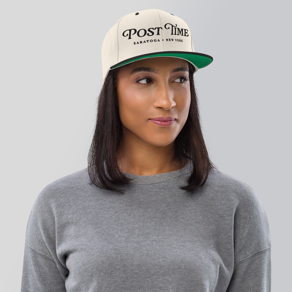 Post Time Snapback Hat