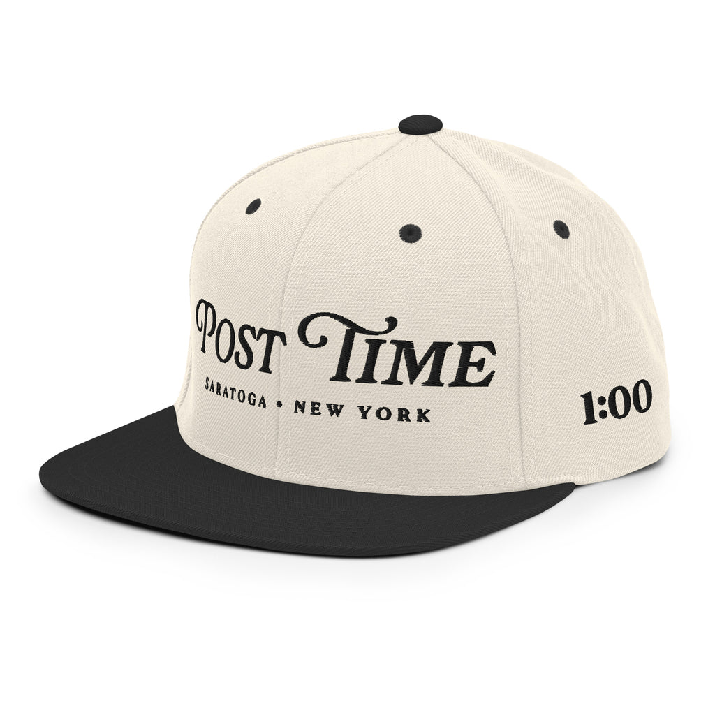 Post Time Snapback Hat