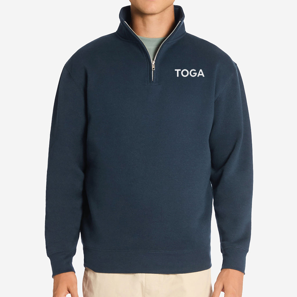 TOGA Embroidered Quarter Zip